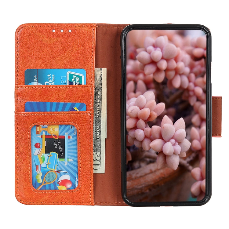 For Google Pixel 9 Pro Nappa Texture Horizontal Flip Leather Phone Case(Orange)