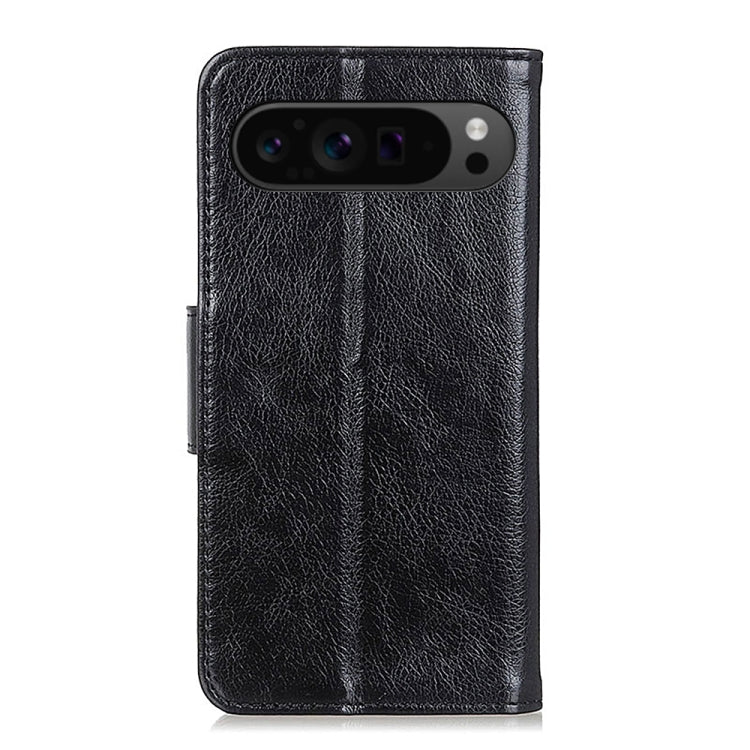 For Google Pixel 9 Pro Nappa Texture Horizontal Flip Leather Phone Case(Black)
