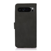 For Google Pixel 9 Pro KHAZNEH Matte Texture Leather Phone Case(Black)