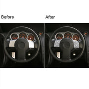 For Nissan 350Z 2006-2009 Car Steering Wheel Diamond Sticker,Left and Right Drive Universal