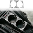 For BMW Series 3 E46 1998-2005 Car Water Cup Holder Panel Diamond Decoration Sticker, Left and Right Drive - Car Interior Mouldings by PMC TechLife | Online Shopping South Africa | PMC TechLife | Buy Now Pay Later Mobicred