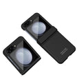 For Samsung Galaxy Z Flip5 Extraordinary Series Hinged Folding Full Phone Case(Black) - Galaxy Z Flip5 Cases by PMC TechLife | Online Shopping South Africa | PMC TechLife