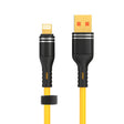 USB to 8 Pin Liquid Silicone Charging Data Cable, Length: 1.2m(Yellow) - Normal Style Cable by PMC TechLife | Online Shopping South Africa | PMC TechLife | Buy Now Pay Later Mobicred