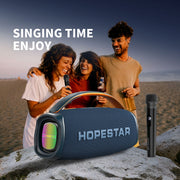 HOPESTAR A40 80W Outdoor Portable Wireless Bluetooth Speaker(Blue)