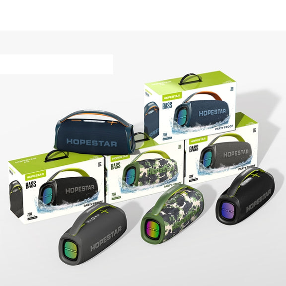 HOPESTAR A40 80W Outdoor Portable Wireless Bluetooth Speaker(Blue)