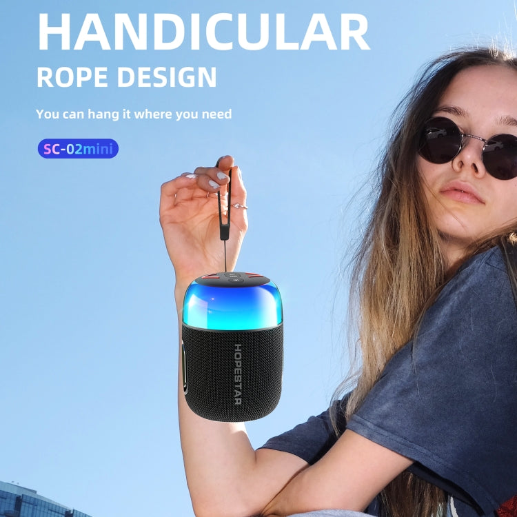 HOPESTAR SC-02 10W Portable Mini Wireless Bluetooth Speaker(Pink)