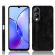 For vivo Y17s 4G Global Cow Pattern Sewing Back Cover Phone Case(Black) - vivo Cases by PMC TechLife | Online Shopping South Africa | PMC TechLife