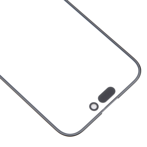For iPhone 16 Front Screen Outer Glass Lens with OCA Optically Clear Adhesive