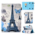 For 10 inch Universal Colored Drawing Stitching Leather Tablet Case(Iron Tower) - 10 - 11 inch by PMC TechLife | Online Shopping South Africa | PMC TechLife | Buy Now Pay Later Mobicred