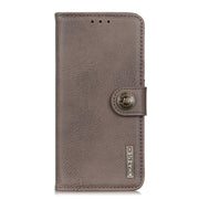 For Google Pixel 10 Pro / 9 Pro KHAZNEH Cowhide Texture Horizontal Flip Leather Phone Case(Khaki)