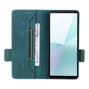 For Sony Xperia 10 VI 2024 Magnetic Clasp Leather Phone Case(Green)
