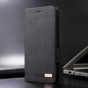 For Sony Xperia 10 VI 2024 Magnetic Clasp Leather Phone Case(Black)