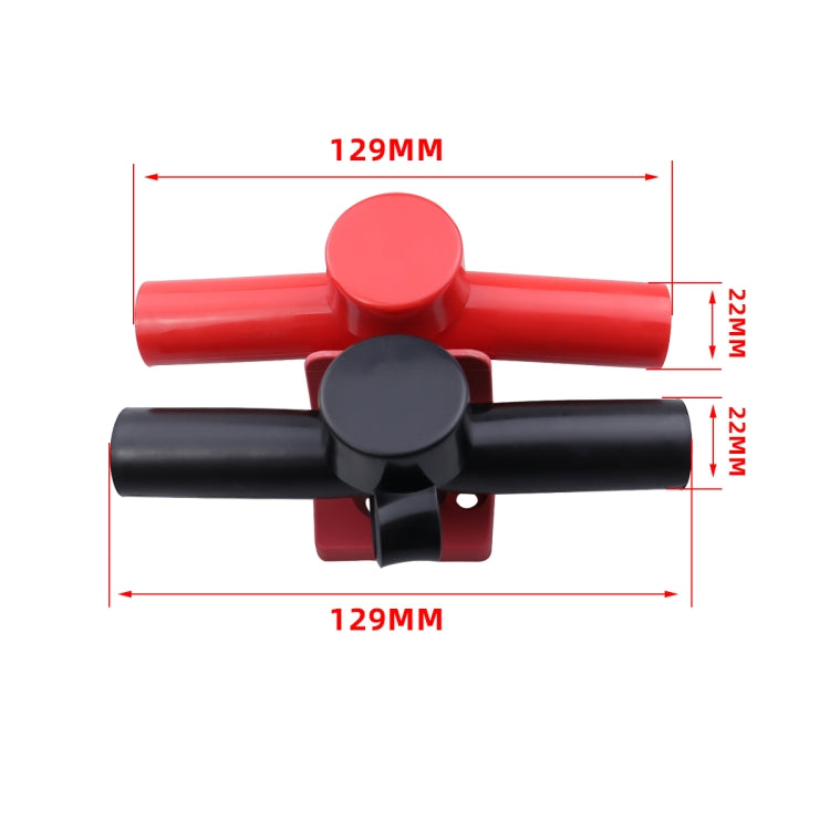CP-4294 Dual Power M8 Binding Post Cable Connector(Red)