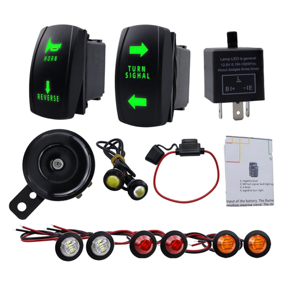 CP-4333 ATV UTV Turn Signal Light Horn Fuse Relay Kit