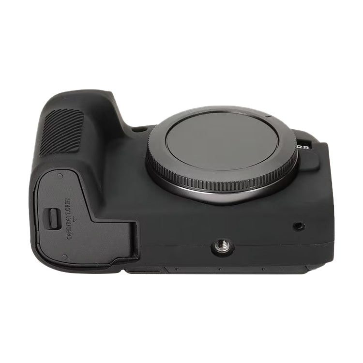 For Canon EOS R8 Soft Silicone Protective Case(Black)