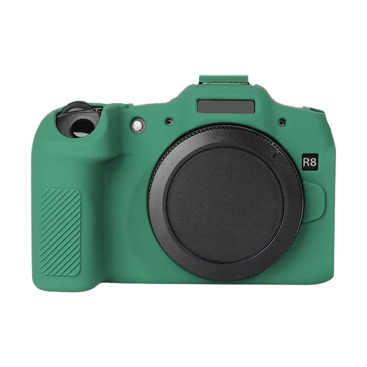 For Canon EOS R8 Soft Silicone Protective Case(Green)