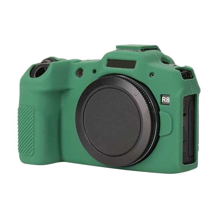For Canon EOS R8 Soft Silicone Protective Case(Green)