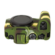 For Canon EOS R8 Soft Silicone Protective Case(Camouflage)