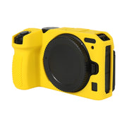 For Nikon Z 30 Soft Silicone Protective Case with Lens Cover(Yellow)