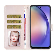 For Honor 90 Lite Glitter Powder Flip Leather Phone Case(Gold)