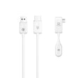 CS7 Wireless HDMI Transmitter Receiver Screen Player Adapter Cable(White) - Wireless Display Dongle by PMC TechLife | Online Shopping South Africa | PMC TechLife | Buy Now Pay Later Mobicred