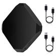 USB + USB-C / Type-C Wired to Wireless Carplay Adapter(Black) - free shipping - PMC TechLife - Order now!