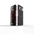 For Google Pixel 8 Pro Aurora Series Metal Frame Phone Case(Black Red) - Google Cases by PMC TechLife | Online Shopping South Africa | PMC TechLife | Buy Now Pay Later Mobicred
