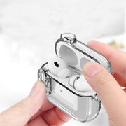 For AirPods 3 Ice Crystals Shockproof Earphone Protective Case(Blue)