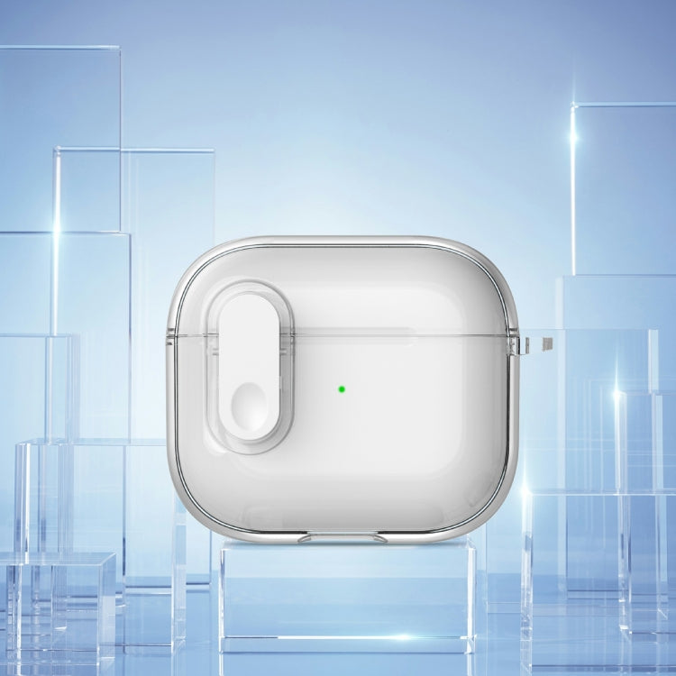 For AirPods Pro Ice Crystals Shockproof Earphone Protective Case(Grey)