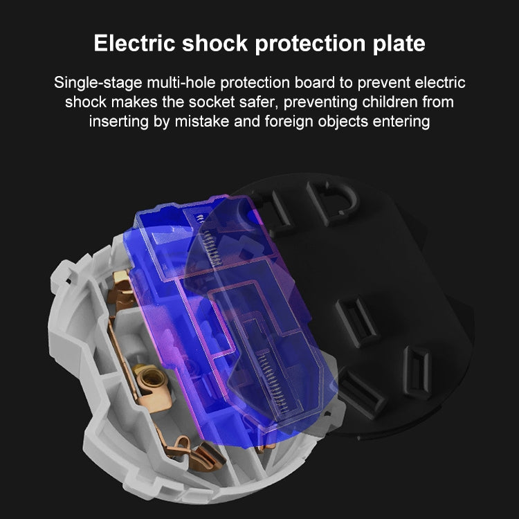 86mm Gray Aluminum Wire Drawing LED Switch Panel, Style:Five-hole USB Socket