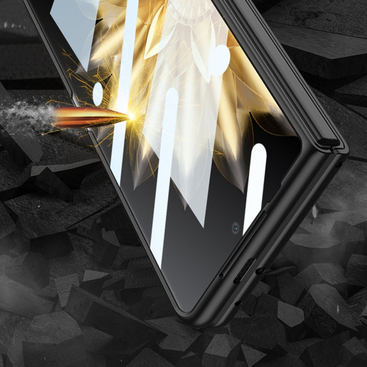 For Honor Magic VS2 GKK Integrated Ultra-thin Shockproof Phone Case with Holder(Black)