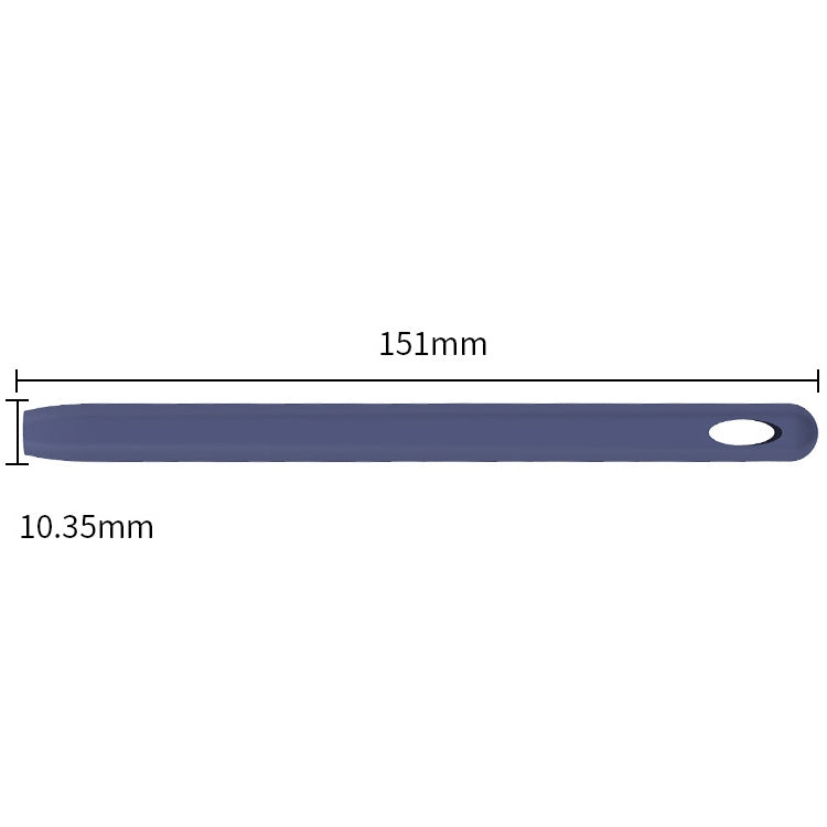 For Huawei M-pencil Stylus Touch Pen Integrated Non-slip Silicone Protective Cover(Light Purple)