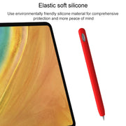 For Huawei M-pencil Stylus Touch Pen Integrated Non-slip Silicone Protective Cover(Light Purple)