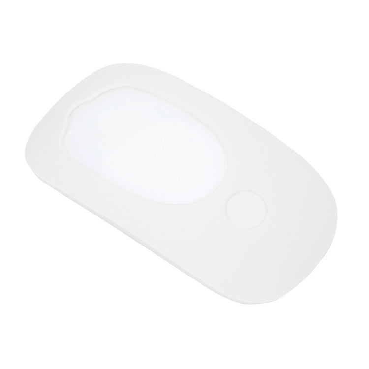 For Apple Magic Mouse 1 / 2 Mouse Silicone Protective Case(White)