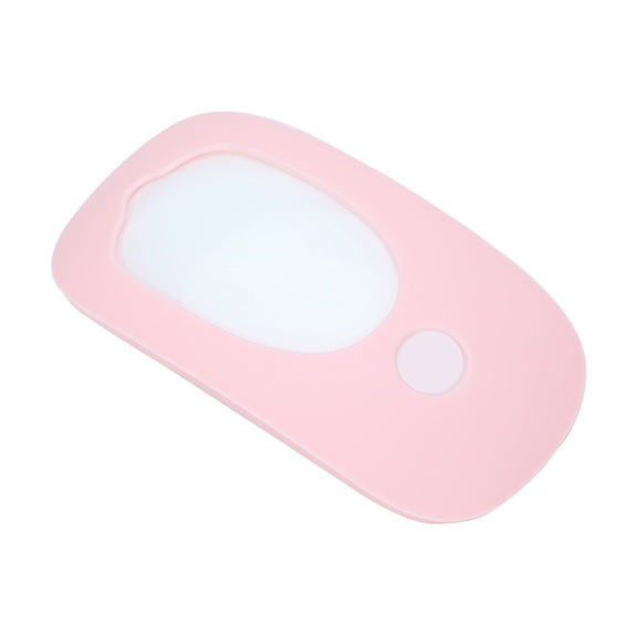 For Apple Magic Mouse 1 / 2 Mouse Silicone Protective Case(Pink)