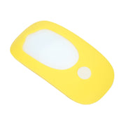 For Apple Magic Mouse 1 / 2 Mouse Silicone Protective Case(Yellow)