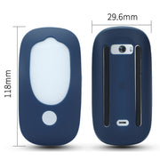 For Apple Magic Mouse 1 / 2 Mouse Silicone Protective Case(Yellow)