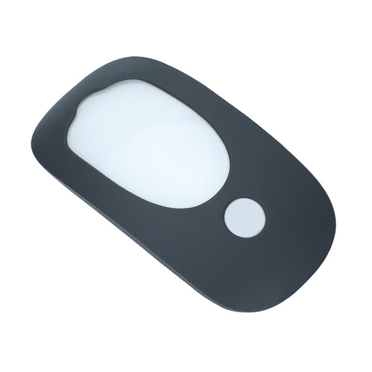 For Apple Magic Mouse 1 / 2 Mouse Silicone Protective Case(Deep Space Gray)