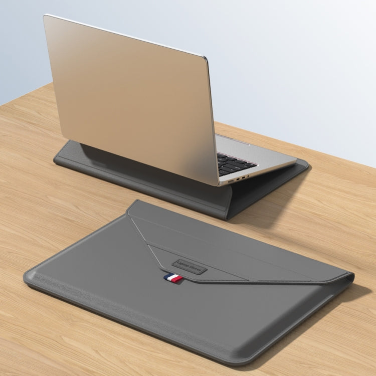 For 13/14 inch Envelope Holder Laptop Sleeve Bag(Grey)