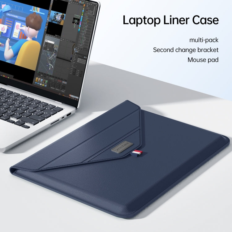 For 13/14 inch Envelope Holder Laptop Sleeve Bag(Black)