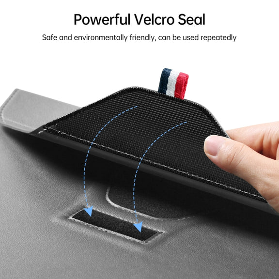 For 13/14 inch Envelope Holder Laptop Sleeve Bag(Black)