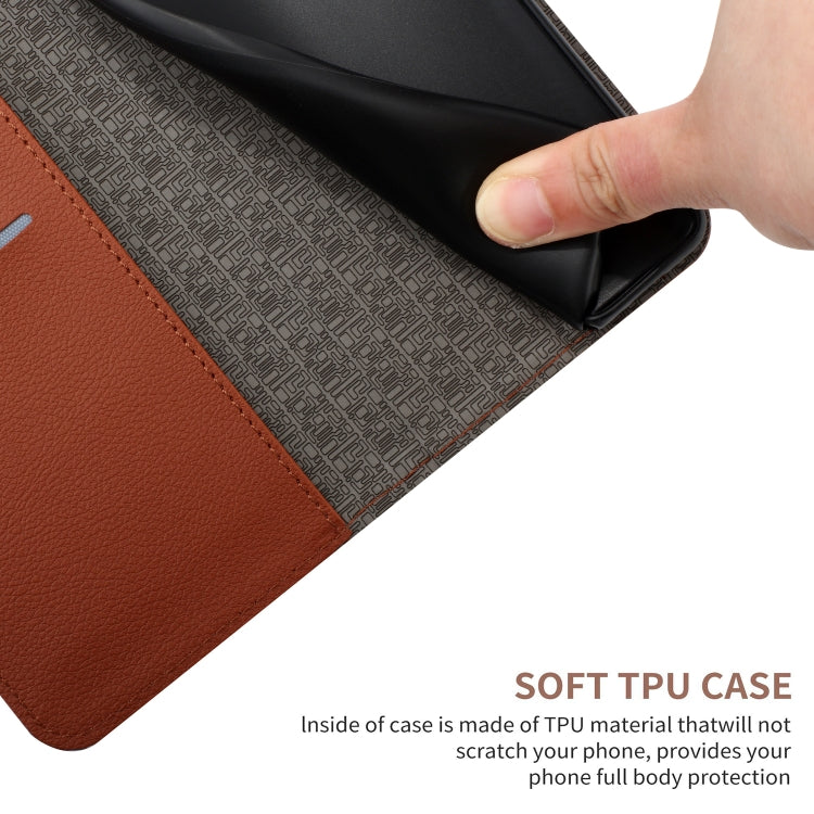 For Google Pixel 9 Pro Rhombic Grid Texture Leather Phone Case(Brown)