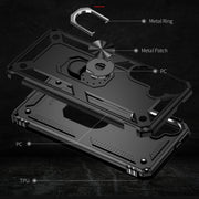 For Samsung Galaxy S24 5G Shockproof TPU + PC Phone Case(Black)