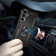 For Samsung Galaxy S24+ 5G Shockproof TPU + PC Phone Case(Black)