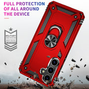 For Samsung Galaxy S24+ 5G Shockproof TPU + PC Phone Case(Red)