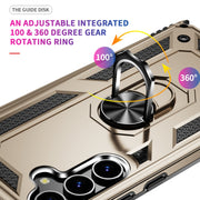 For Samsung Galaxy S24+ 5G Shockproof TPU + PC Phone Case(Gold)