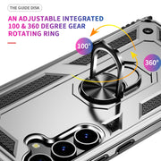 For Samsung Galaxy S24+ 5G Shockproof TPU + PC Phone Case(Silver)