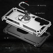 For Samsung Galaxy S24+ 5G Shockproof TPU + PC Phone Case(Silver)