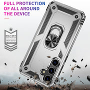 For Samsung Galaxy S24+ 5G Shockproof TPU + PC Phone Case(Silver)
