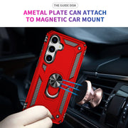 For Samsung Galaxy S25 5G Shockproof TPU + PC Phone Case(Red)